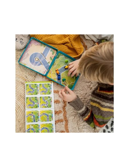 Logique reflexion smart pole position circuit voitures f1 5 fiches circuit 8 tuiles voiture arbre 1 livret de 48.