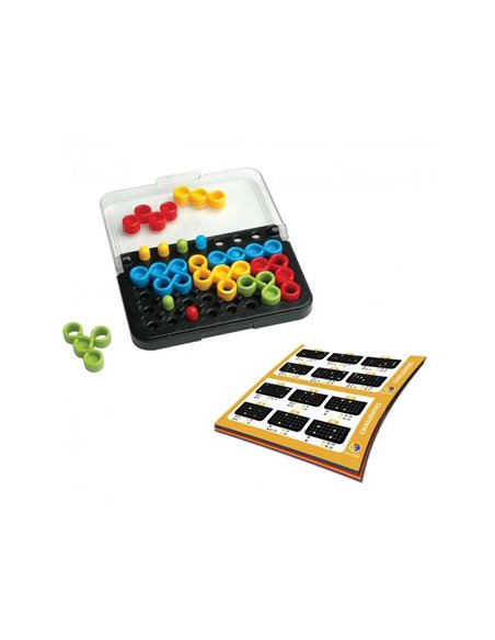 Logique reflexion smart iq twist picots a placer 8 pieces de puzzle 100 defis 5 niveaux de difficultes 1.