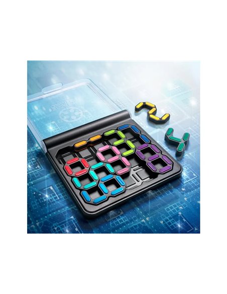 Logique reflexion smart iq digits placer les chiffres 120 defis 1 coffret 10 pieces de 0 a 9 livret defis.