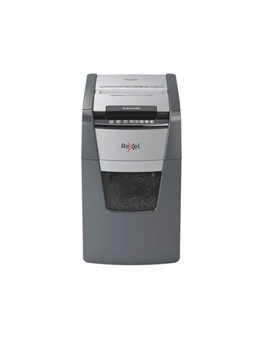 Destructeur de documents rexel optimum auto+ coupe micro 150f corbeille de 44l.