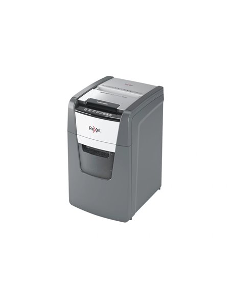 Destructeur de documents rexel optimum auto+ coupe micro 150f corbeille de 44l.