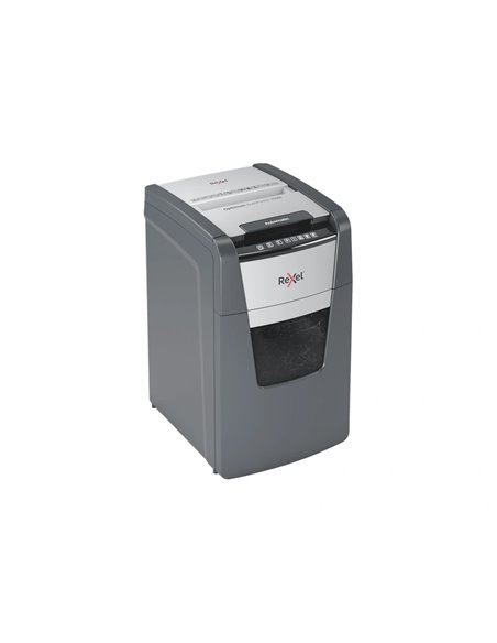 Destructeur de documents rexel optimum auto+ coupe micro 150f corbeille de 44l.