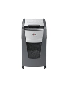 Destructeur rexel optimum autofeed+ 225x coupe croisee 4x26mm 225f agrafes cartes credit trombones securite 4. 2