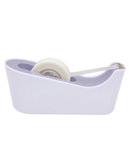 Dévidoir de ruban adhésif Scotch - Pour rubans jusqu'à 19 mm x 33 m - Ruban inclus - Lavande