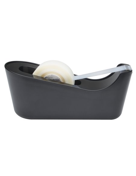 Dévidoir de ruban adhésif Scotch - Pour rubans jusqu'à 19 mm x 33 m - Ruban inclus - Noir