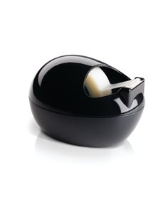 Dévidoir de ruban adhésif Scotch - Pour rubans jusqu'à 19 mm x 7,5 m - Ruban inclus - Style moderne - Noir