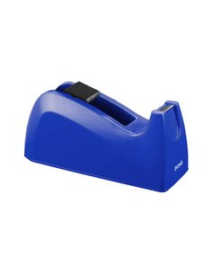 Porte-rouleau de ruban adhésif Dohe pour rubans adhésifs jusqu'à 19 mm et 33 mètres - Cylindre amovible et base antidérapante - 