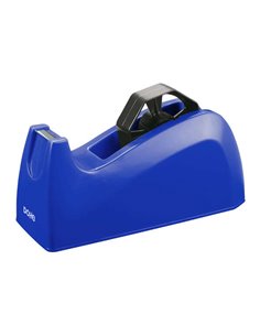 Porte-rouleau de ruban adhésif Dohe pour rubans adhésifs jusqu'à 19 mm et 66 mètres - Cylindre amovible et base antidérapante - 