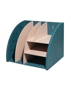 Organisateur bureau exacompta skandi coloris assortis.