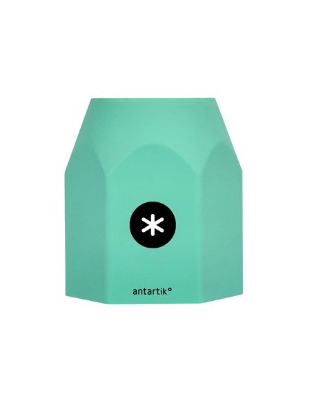 Pot a crayons antartik hexagonal silicone soft touch 95x75x80 mm coloris pastels assortis.