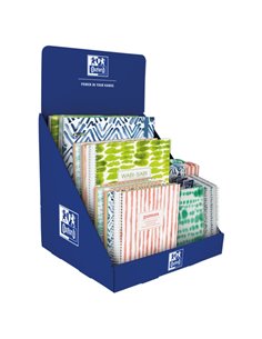 Vitrine de bureau Oxford Japandi - Organiseur de bureau complet - Comprend des livres européens A5+, A4+ et A6+ - Classeur europ