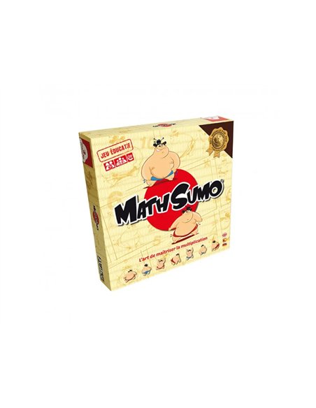 Jeu interdacta mathsumo 1 plateau + 2 pions-sumo + 61 cartes + 1 regle du jeu.