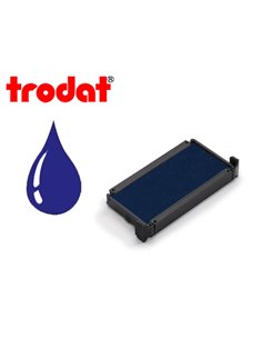Cassette encrage trodat 6/4911b pour tampon printy 4800/4820/4822b/4846/4911/4911t coloris bleu.