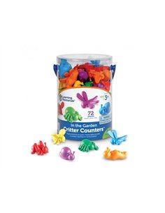 Insectes du jardin a compter learning resources 72 pieces.