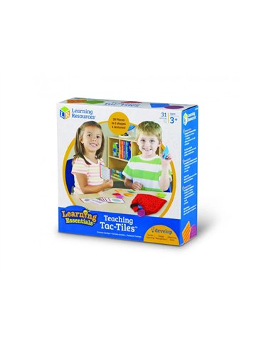 Jeux de reconnaissance tactile learning resources jeu de forme tactiles 20 pieces plastiques sac de jeu.
