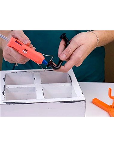Colle cléopâtre spéciale verre matériaux non poreux pour mini pistolet boîte de 12 bâtons.