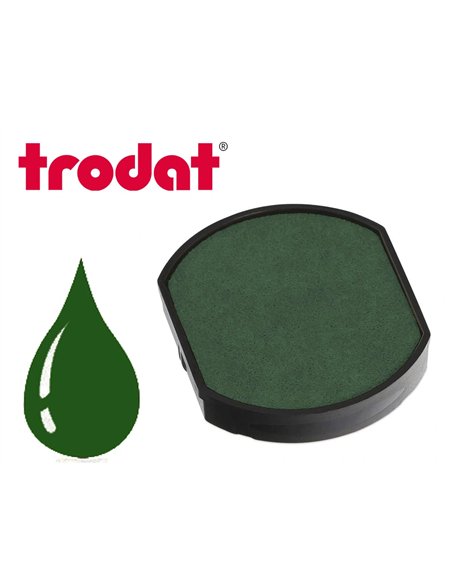 Cassette encrage trodat 6/46030b pour tampon encreur 46030/ 46031 coloris bleu.