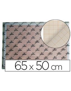 Papier millimétré canson papier blanc sans grain 100g 50x65cm unicolore bistre.