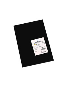 Papier dessin canson vivaldi nº626 50x65cm 120g/m2 offset unicolore noir. 2