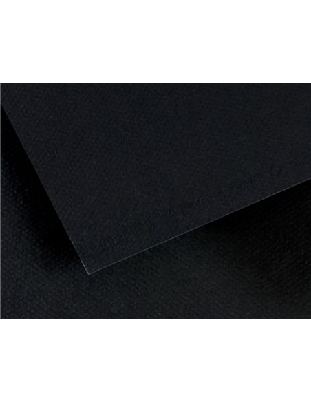 Papier dessin canson feuille mi-teintes n 425 grain gelatine haute teneur coton 160g a4 coloris noir.