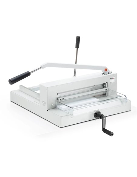 Massicot à levier DHP IDEAL 4305 pour papiers épais jusqu'à 500 feuilles (70 g/m²) - Lame en acier allemand - Levier avec systèm