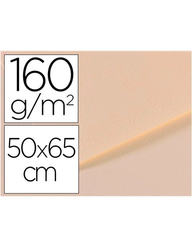 Papier dessin canson feuille mi-teintes n 110 grain gelatine haute teneur coton 160g 50x65cm unicolore lys.