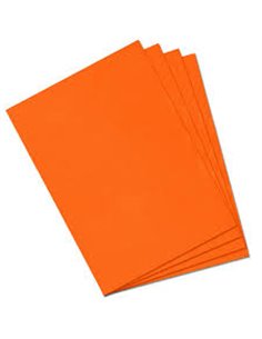 Papier dessin canson feuille mi-teintes n 453 grain gelatine haute teneur coton 160g 50x65cm unicolore orange. 2