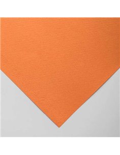 Papier dessin canson feuille mi-teintes n 384 grain gelatine haute teneur coton 160g 50x65cm unicolore saumon. 2