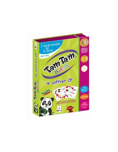 Jeu interdacta tam tam coffret cp 2 series de cartes + 1 abecedaire + 1 guide utilisation + regles.
