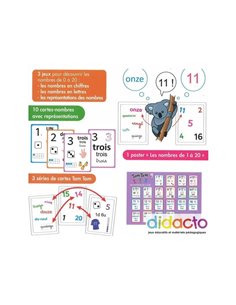 Jouer avec les chiffres ab ludis tam tam 1 2 3 decouverte des nombres de 0 a 20 3 jeux. 2