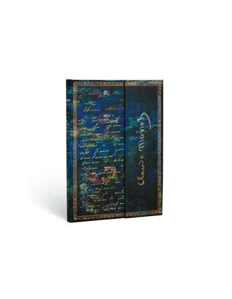 Carnet paperblanks couv. Rigide les manuscrits estampes monet lettre a morisot midi 130x180mm 144 p.