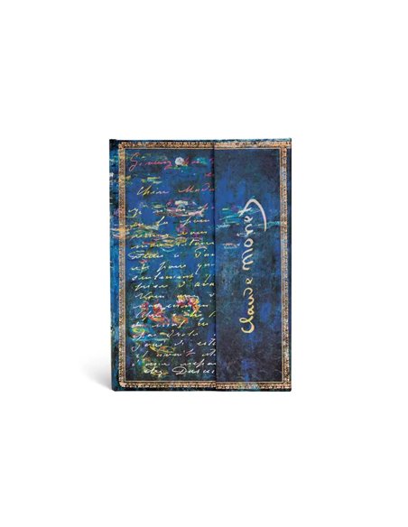 Carnet paperblanks couv. Rigide les manuscrits estampes monet lettre a morisot midi 130x180mm 144 p.