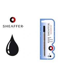 Recharge sheaffer roller slim rsrt largeur moyenne coloris noir.