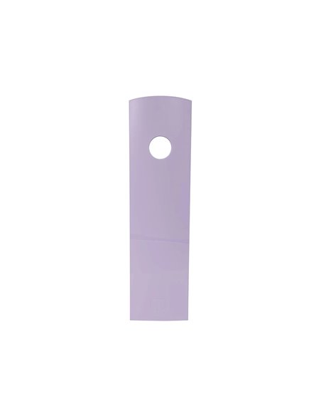 Porte revues exacompta mag-cube pour documents a4 pastel mauve pastel.