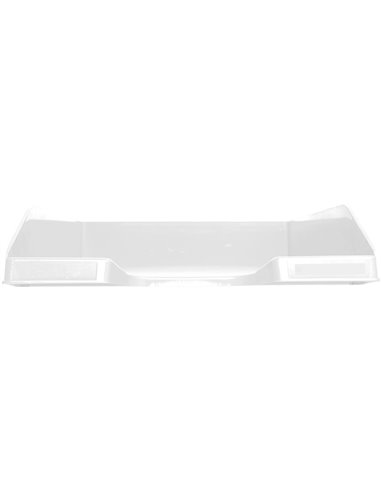 Corbeille courrier exacompta office midi-combo superposable verticale/escalier coloris blanc.
