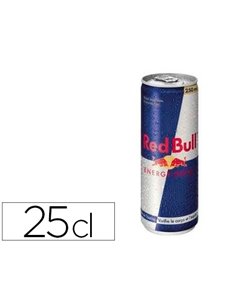 Boisson red bull énergisante canette 25cl.