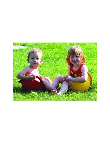 Jeux a bascule gowi siege a bascule sit zl interieur ou exterieur motricite equilibre coloris assortis 34 cm.