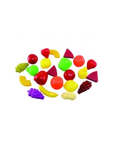 Assortiment de 14 differents fruits gowi.