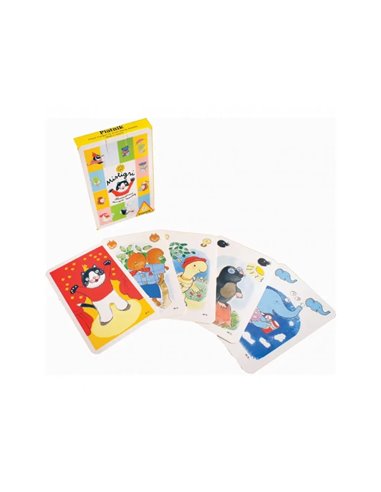 Jeu des familles mistigri piatnik 31 cartes.