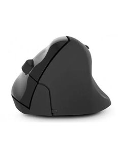 Souris sans fil ergonomique verticale pour droitiers optique 4 boutons 2,4ghz recepteur sans fil usb. 2
