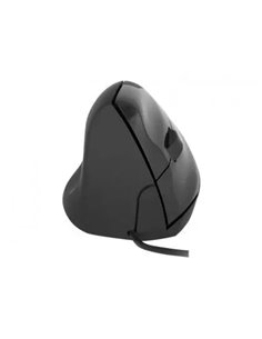 Souris filaire ergonomique verticale pour gauchers optique 3 boutons filaire usb.