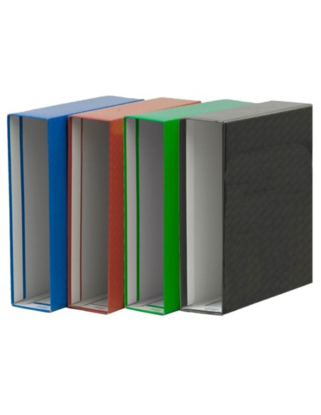 Classeur à anneaux et classeur Elba A4 - Dos 85 mm - Carton laminé - Noir