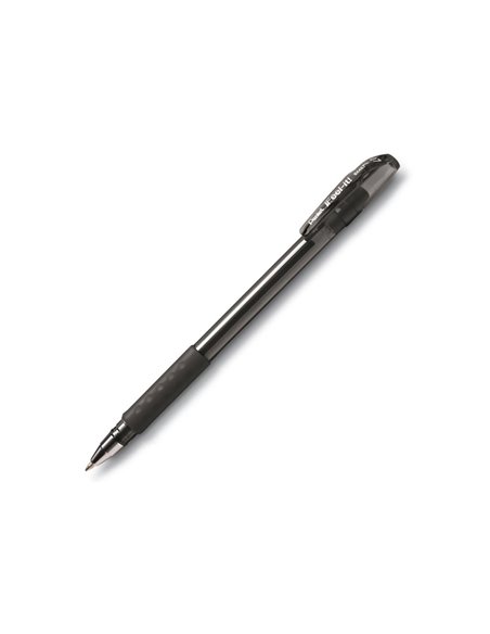 Stylo-bille pentel feel-it écriture moyenne pointe 0.7mm encre coloris noir.