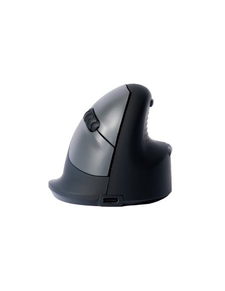 Souris ergonomique r-go verticale he break sans fil taille petite droitier coloris noir.