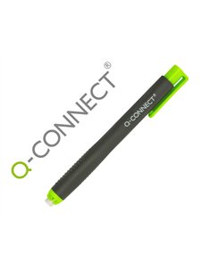 Crayon-gomme q-connect gom pen préhension soft section triangulaire curseur autobloquant.