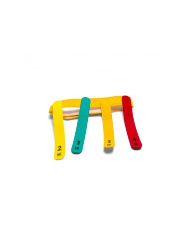 Jeux educatifs tremblay attrapez moi 16 queues lot de 4 ceintures 2 a 4 joueurs.