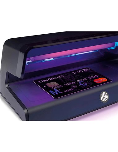 Detecteur safescan faux billets et documents mode detection uv 50 coloris noir.
