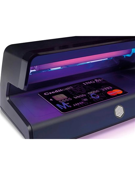 Detecteur safescan faux billets et documents mode detection uv 50 coloris noir.
