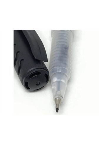 Feutre ecriture recycle ulmann pointe 0,4mm coloris noir.