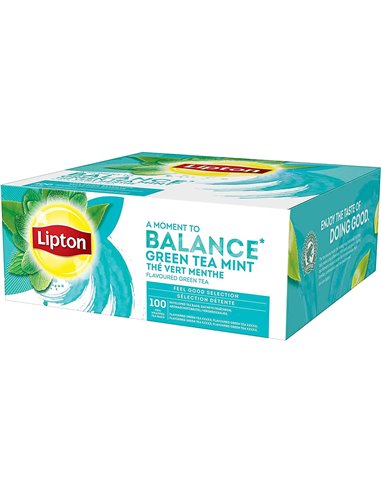The lipton feel goodvert menthe 100 scht.